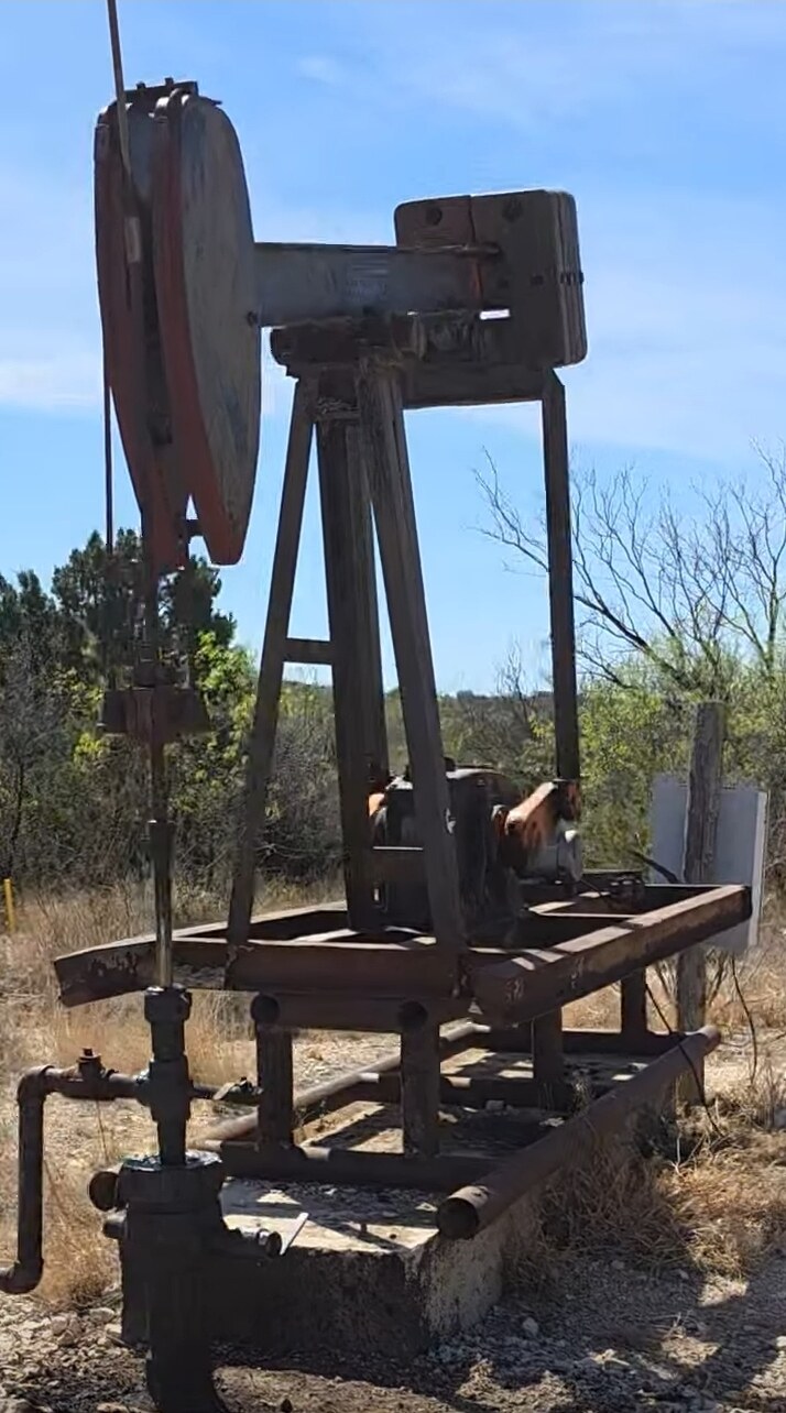 Existing EcoWell pumpjack in West Texas